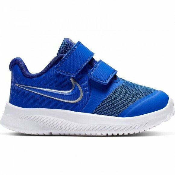 New Nike Toddler Star Runner 2 (TDV) Sizes 6C Shoes/Sneakers AT1803 400 Blue - Picture 3 of 9